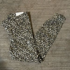 NWT leopard American Eagle Jeggings